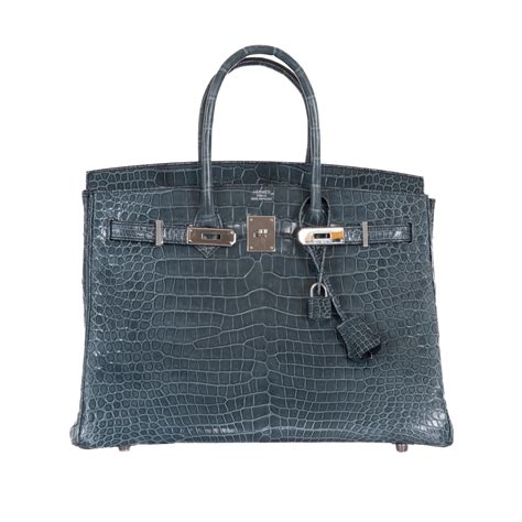 hermes blue jean birkin 35|Hermes Birkin 35 crocodile.